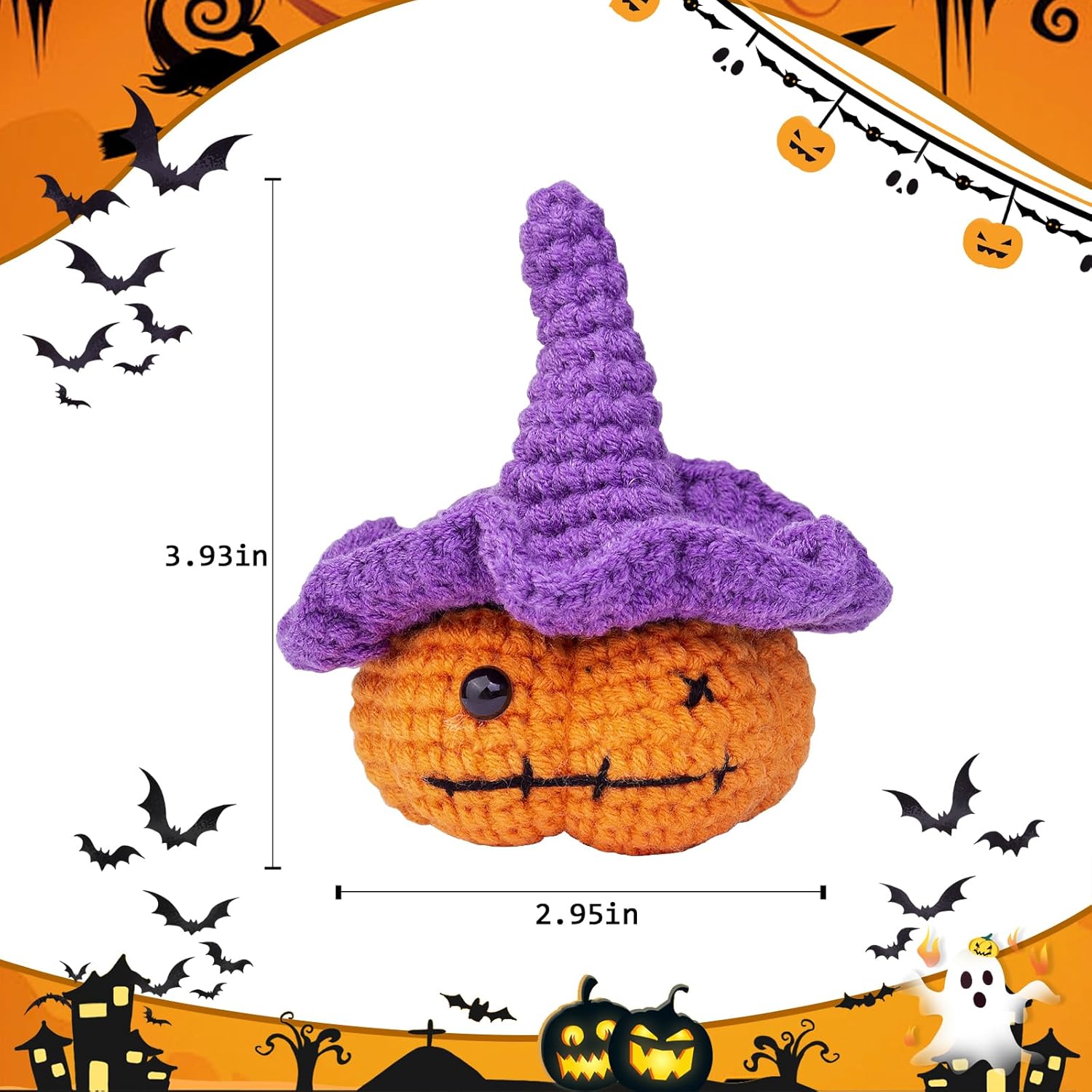 Crochet Positive Energy Pumpki - Home Textiles Europe recensione e prezzo
