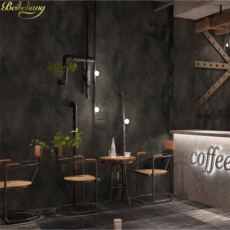 Retro cement gray wallpapers p - Home Textiles Industry recensione e prezzo