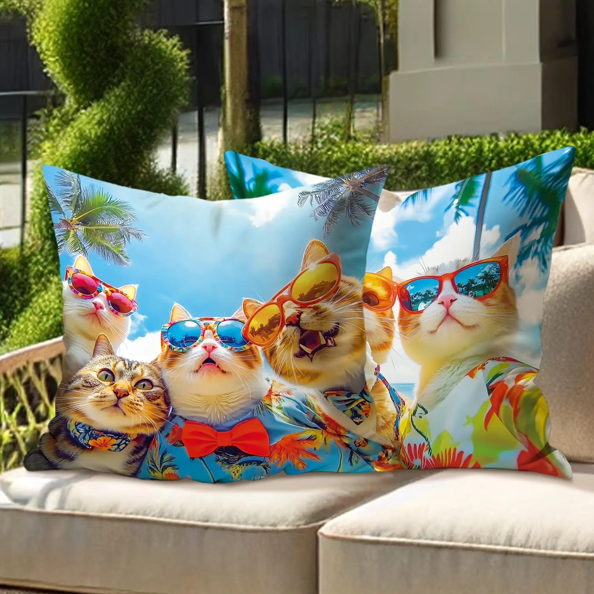 Pillow Covers Set of 4 Tropica - Pillow Insert 18X18 recensione e prezzo