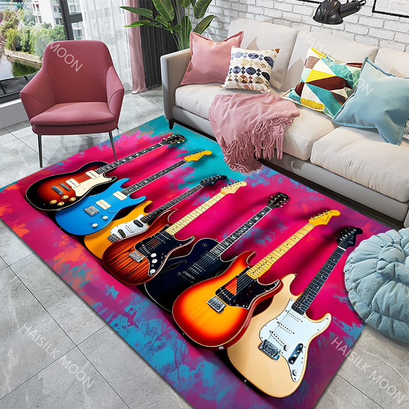 Music Lovers Rock Guitar Patte - Home Textiles Luxury recensione e prezzo