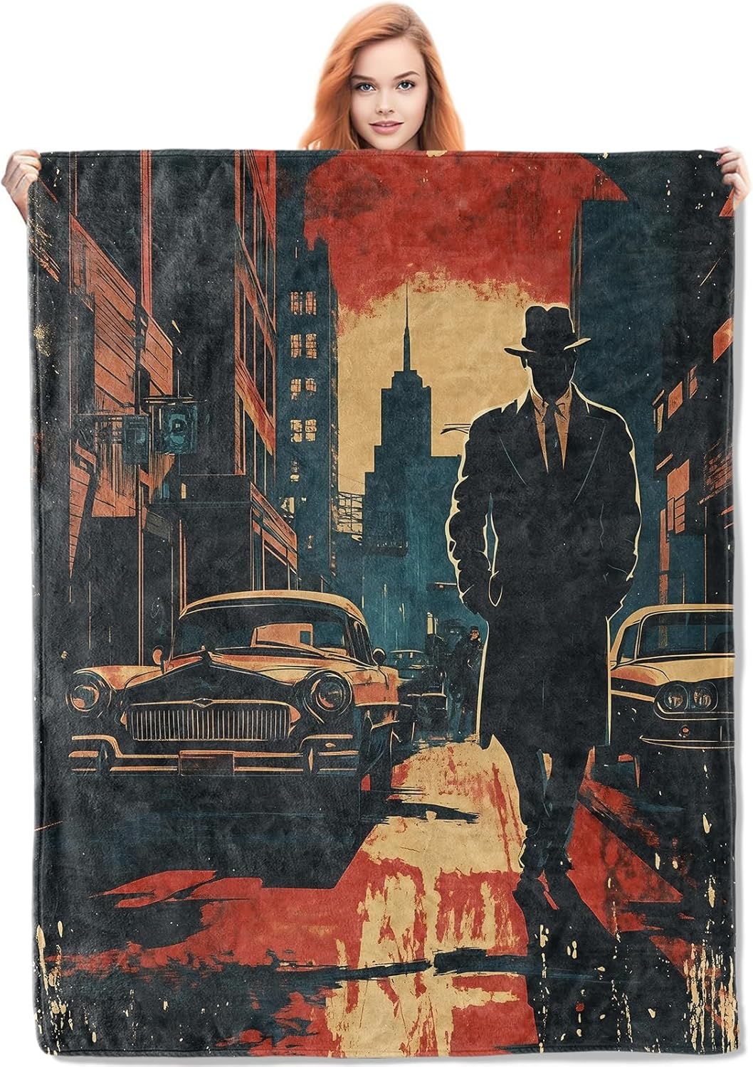 Noir Detective Blanket Gifts f - Quality Home Textiles recensione e prezzo