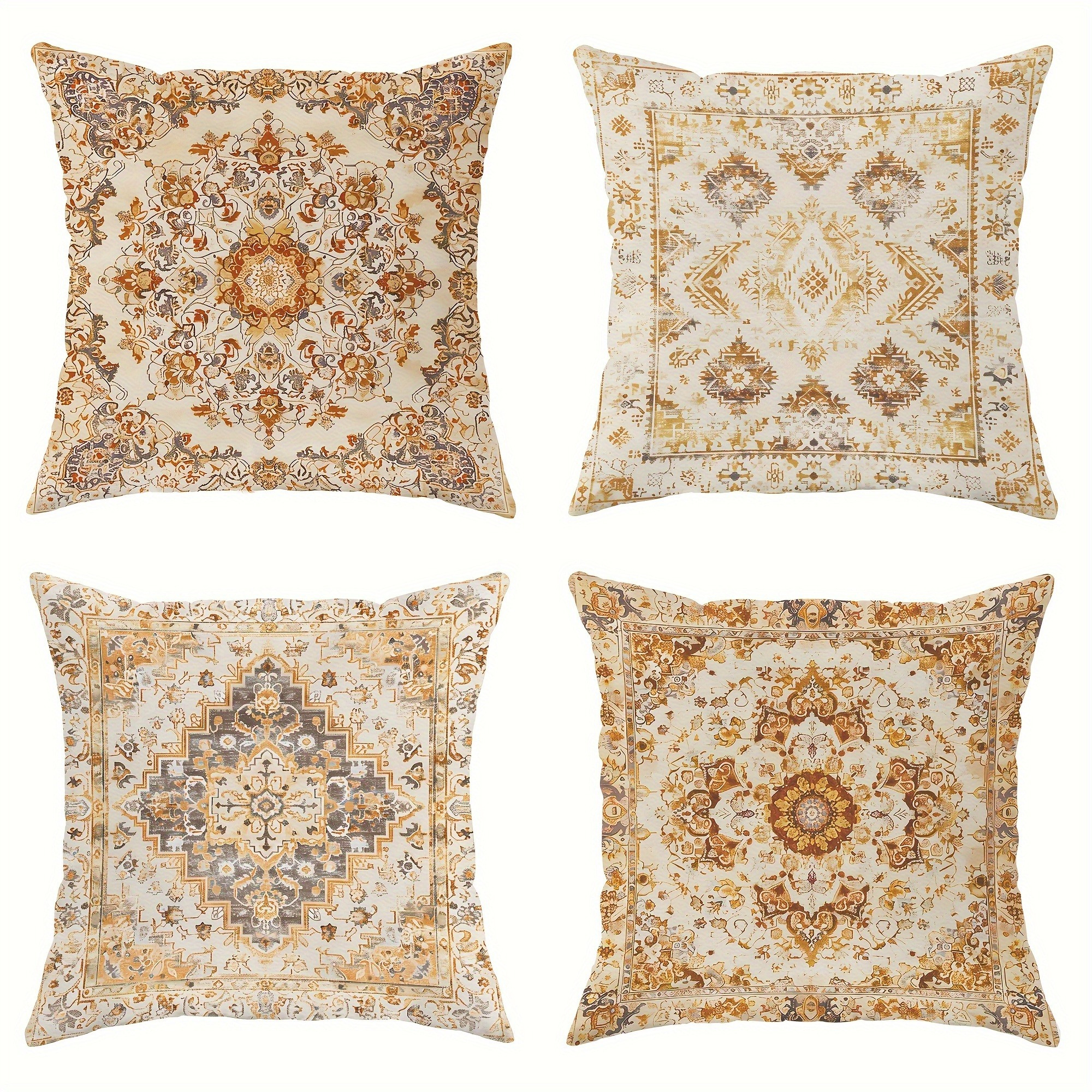 Pillow Covers Set of 4 Bohemia - Pillow Insert 18X18 recensione e prezzo