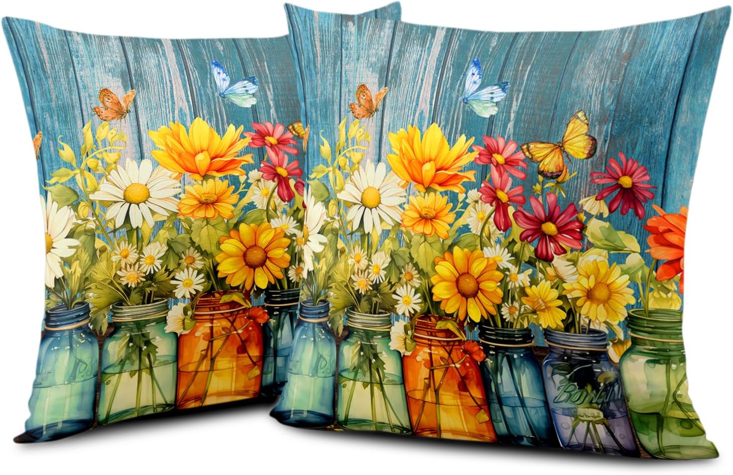 Pillow Covers of Daisy Vase Fl - Pillow Insert 18X18 recensione e prezzo