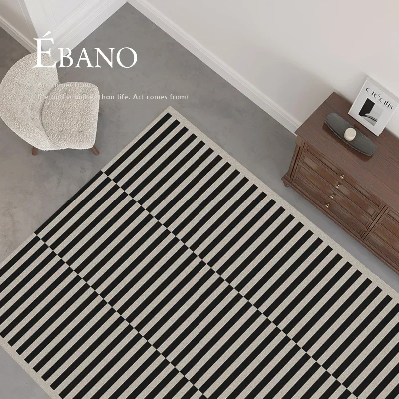 Classic Retro Black White Stri - Home Textiles Plaid recensione e prezzo