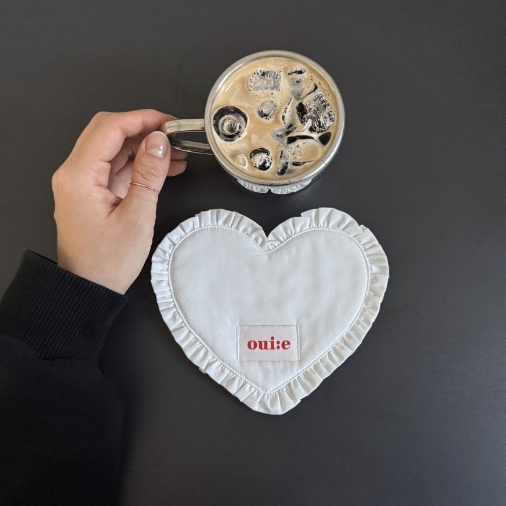 New Heart-shaped Placemats Din - Home Textiles Plaid recensione e prezzo