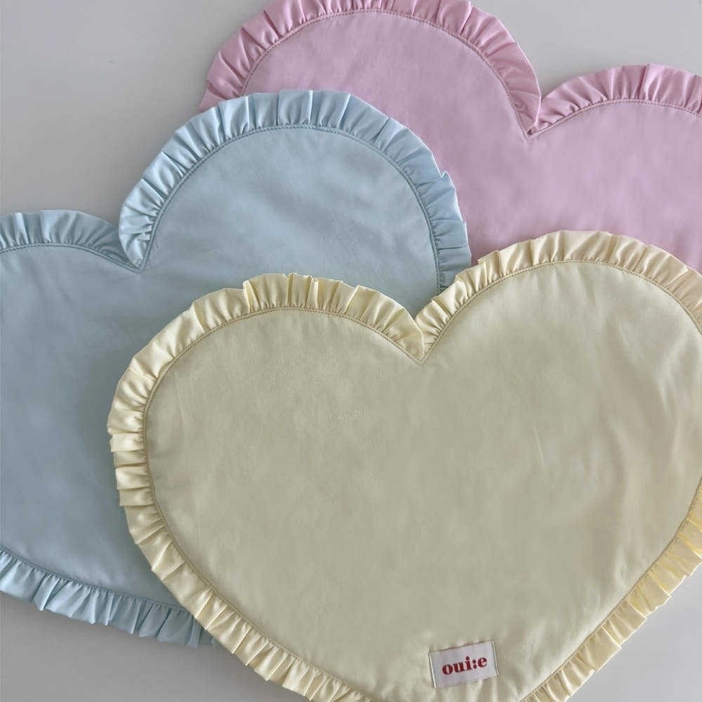 New Heart-shaped Placemats Din - Home Textiles Plaid recensione e prezzo
