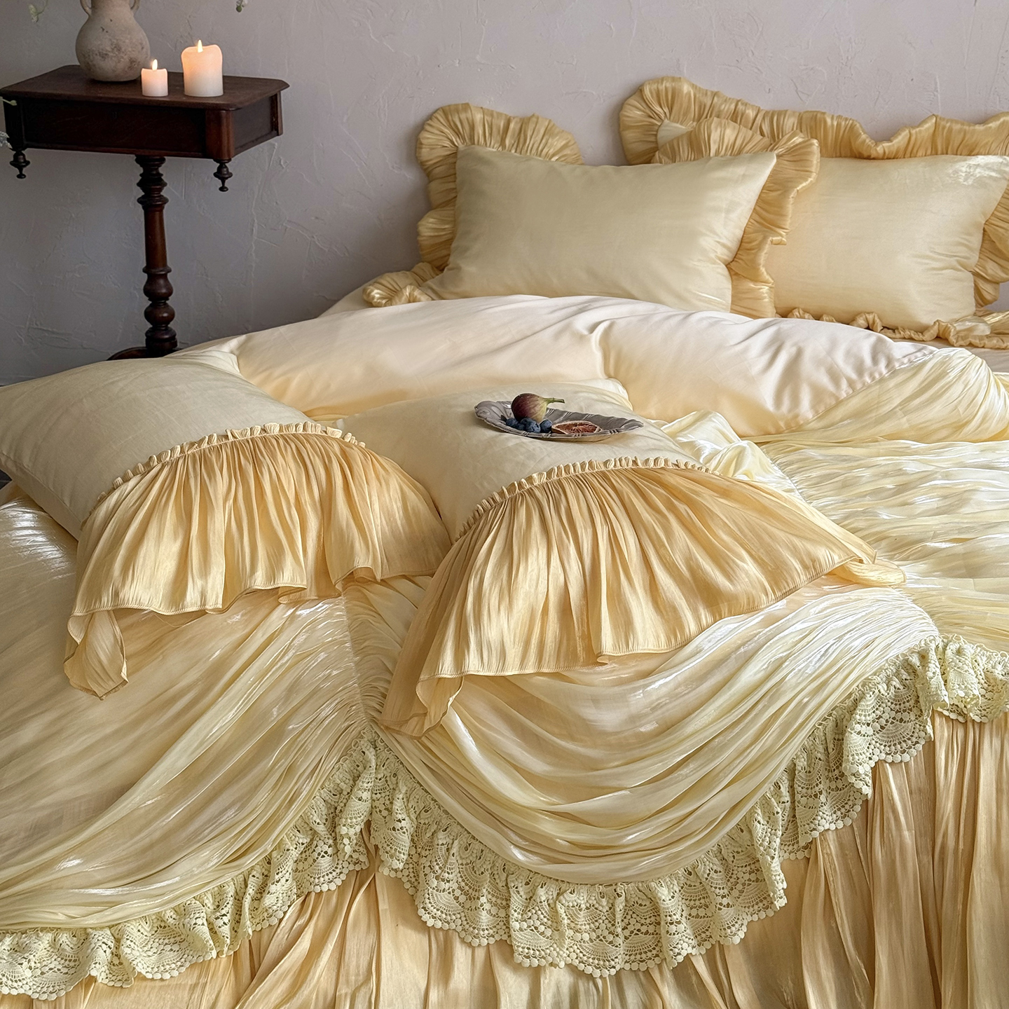 Golden Lace Princess Bedding S - Home Textiles Luxury recensione e prezzo
