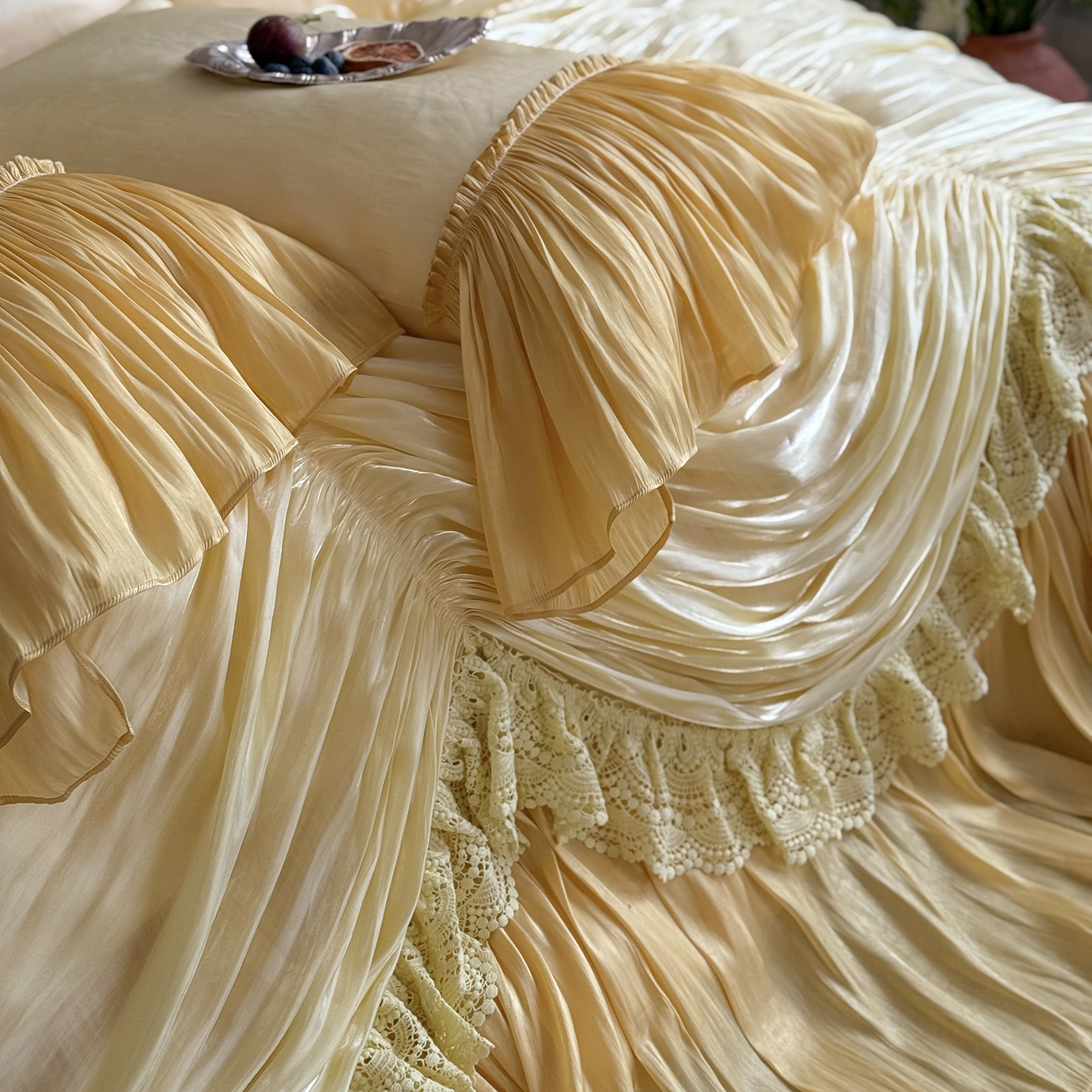 Golden Lace Princess Bedding S - Home Textiles Luxury recensione e prezzo